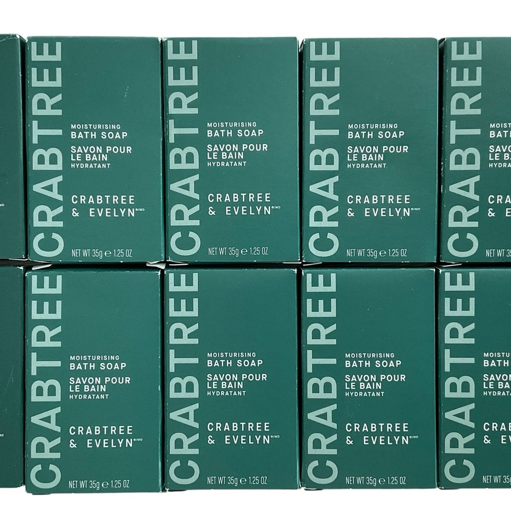 Crabtree & Evelyn Bath Soap Travel Size Lot of 10 New